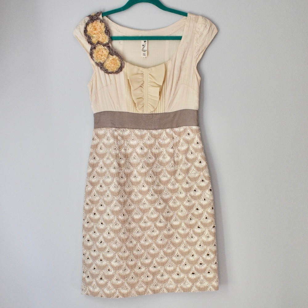 Anthropologie Floreat Babergh Tapestry Dress Sz 2